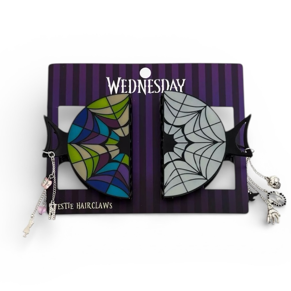 Wednesday & Enid Best Friend Claw Hair Clip Set - NWT